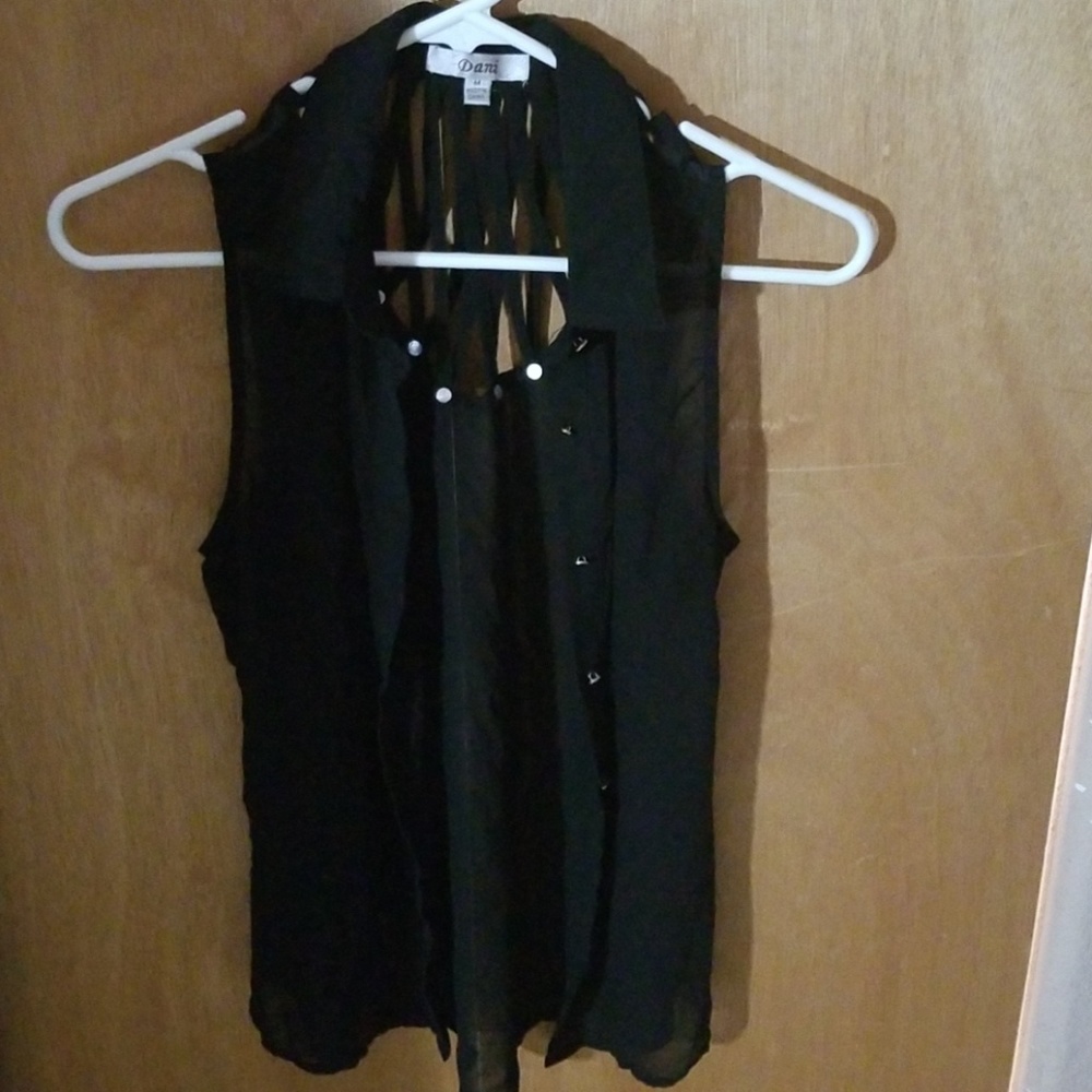 Flawless Sheer Studded Tank